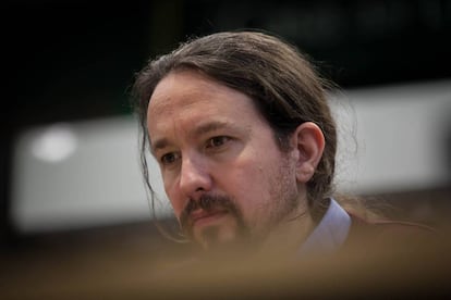 El secretario general de Podemos, Pablo Iglesias.