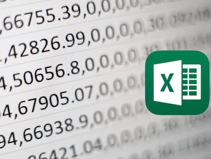 Celdas en Microsoft Excel.