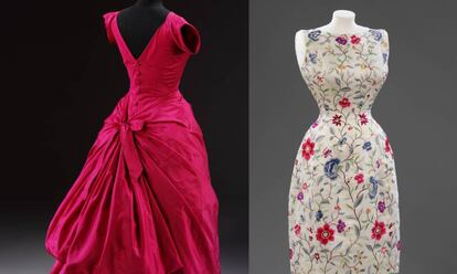 Modelos de Cristóbal Balenciaga.