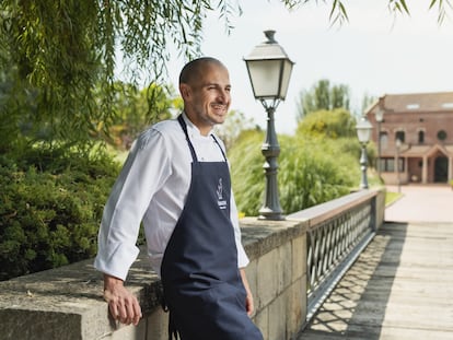 El cocinero Joel Castanyé, propietario del restaurante La Boscana, en Lleida. Imagen proporcionada por el local.