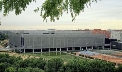 Estadio de la Caja M&aacute;gica. 