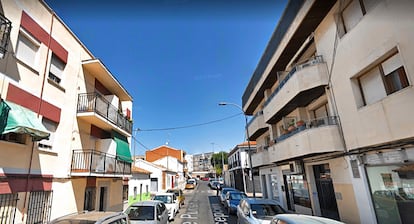 Edificios en la calle Purísima Concepción de Parla.