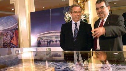 Vicente Soriano (izquierda) y Juan Soler, en Valencia en 2005.