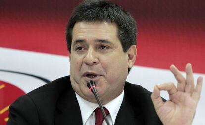 El presidente paraguayo, Horacio Cartes, en 2013.