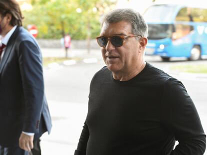 Joan Laporta, presidente del FC Barcelona.