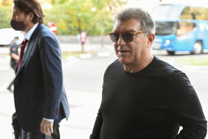 Joan Laporta, presidente del FC Barcelona.