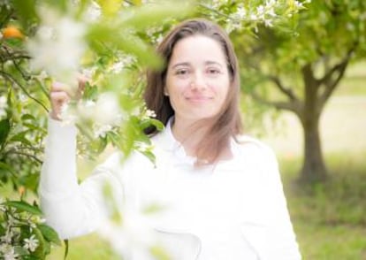 Marie Salamagne, una de las tres narices implicadas en la creación del perfume Eau de Vie.