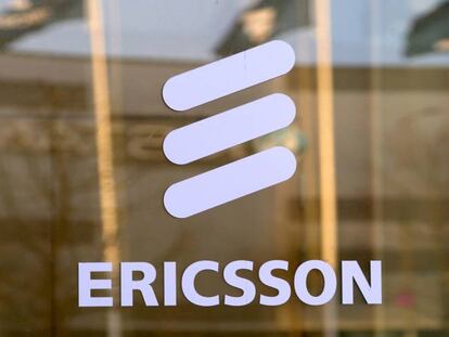 Logotipo de Ericsson. 