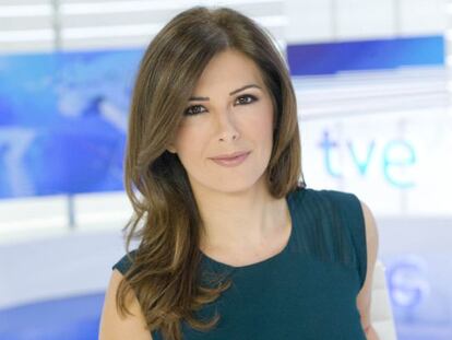 La presentadora de TVE Lara Siscar.