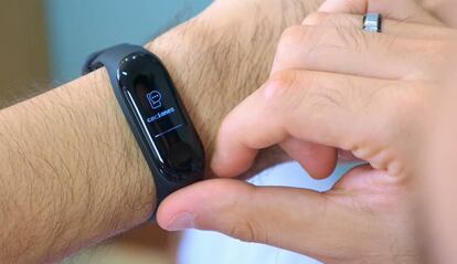 Uso de Xiaomi Mi Band
