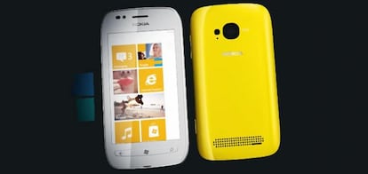 El nuevo Lumia 710 dispone de varias carcasas distintas