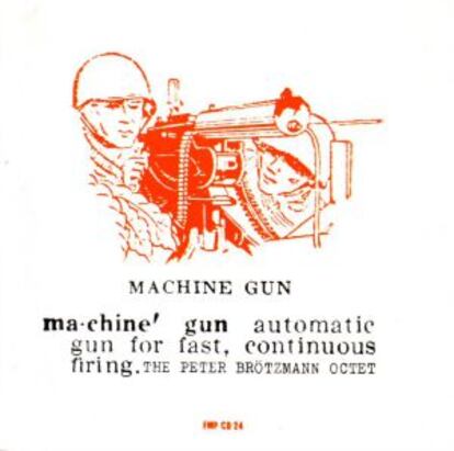 Portada del disco &#039;Machine Gun&#039;. 