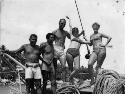 Postal incluida en el documental 'Vuelve a la vida'.