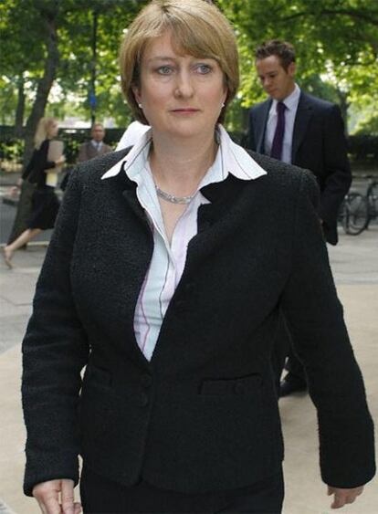 La ministra británica de Interior, Jacqui Smith.