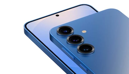 Cámara trasera de un teléfono Samsung Galaxy