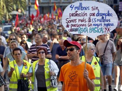 La manifestaci&oacute;n discurri&oacute; por el centro de Valencia.