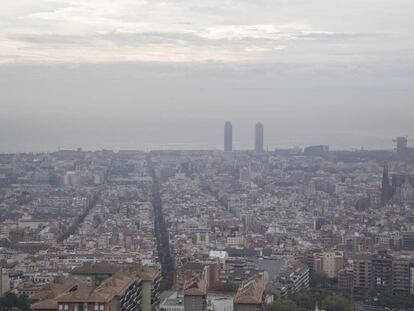 Vista de Barcelona.