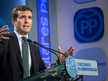 Pablo Casado, en una imagen de archivo. 