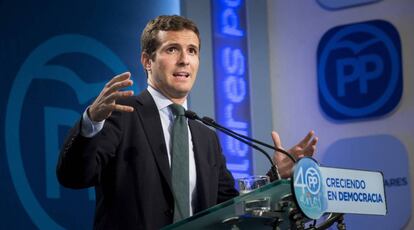 Pablo Casado, en una imagen de archivo. 