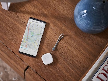 Este llavero inteligente de Samsung localiza cualquier objeto al instante