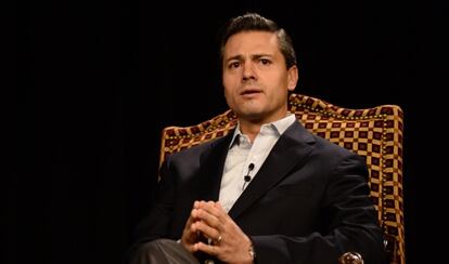Enrique Peña Nieto, el pasado 11 de julio en Idaho