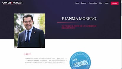 Captura de pantalla de uno de los vídeos promocionales de la campaña del 2-D para el PP realizada por Cuadrangular.