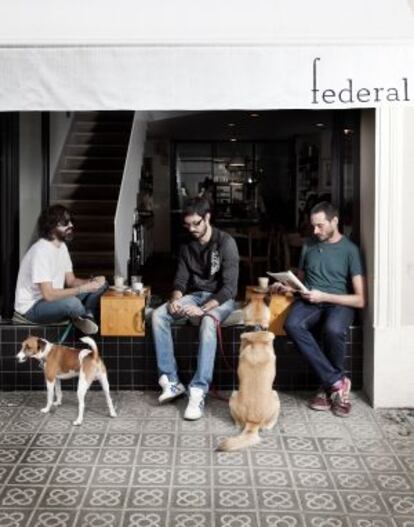 El café Federal, en Barcelona.