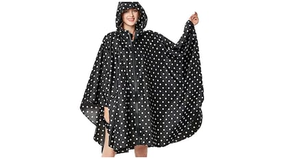 Chubasquero estilo poncho para mujer de NUUR