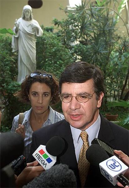 El líder de la derecha chilena, Joaquín Lavín.