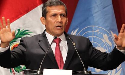 El expresidente de Perú Ollanta Humala.