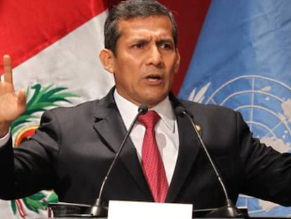 O ex-presidente do Peru Ollanta Humala.