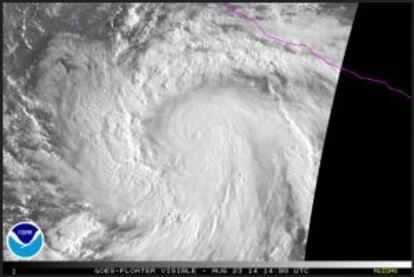 Imágenes del huracán Marie