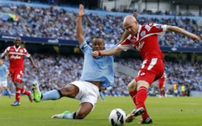 Kompany, en un partido ante el Queens Park Rangers.