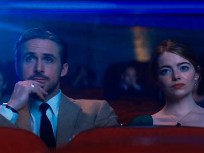 Ryan Gosling e Emma Stone, em 'La La Land', um dos favoritos ao Oscar 2017.