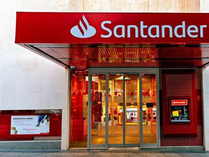 Una oficina de Santander