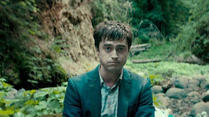 Un fotograma con Daniel Radcliffe de la película 'Swiss Army Man'.