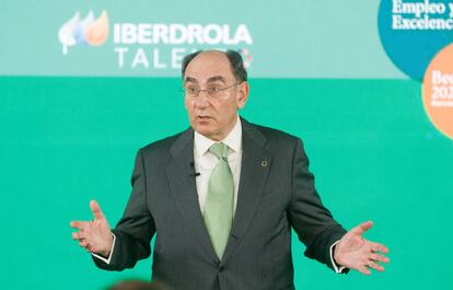 El presidente de Iberdrola, Ignacio Sánchez Galán.