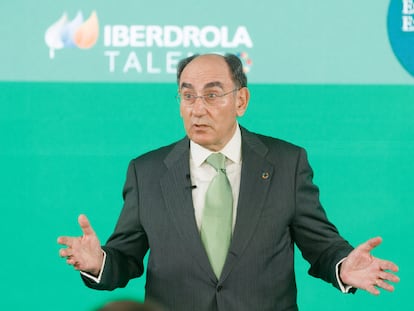 El presidente de Iberdrola, Ignacio Sánchez Galán.