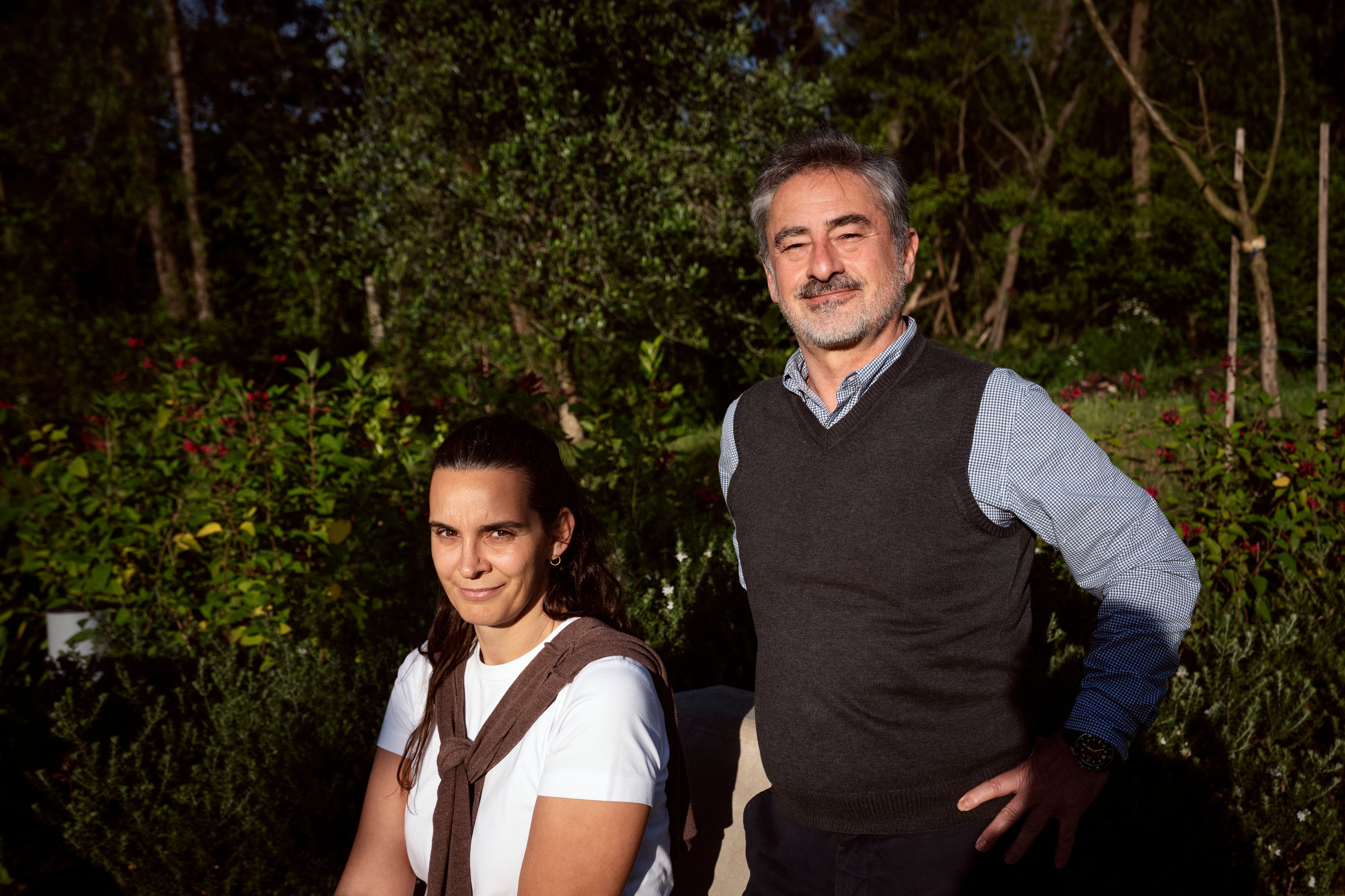 Constanza Falguera y Marcelo Cantón, de la Asociación Vecinal Nordelta (AVN), el 13 de octubre de 2026.