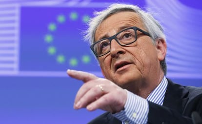 Jean-Claude Juncker a la Comissió Europea, aquest divendres.