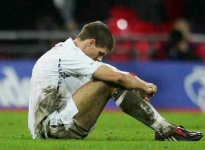 Gerrard, tras la derrota de Inglaterra ante Croacia.