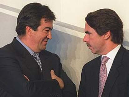 José María Aznar y Francisco Álvarez Cascos.