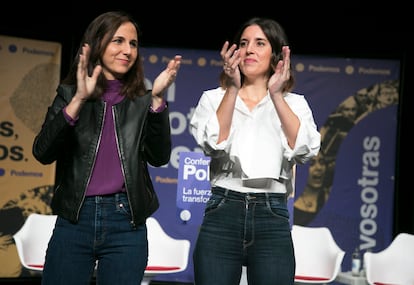 Ione Belarra e Irene Montero