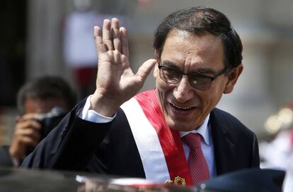 El presidente de Perú, Martín Vizcarra, en una imagen de archivo.