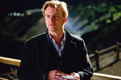 El director brit&aacute;nico Christopher Nolan, en el rodaje de &#039;Origen&#039;.