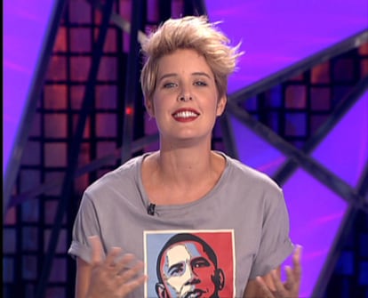 Tania Llasera en una imagen del programa <i>El Intermedio</i>.