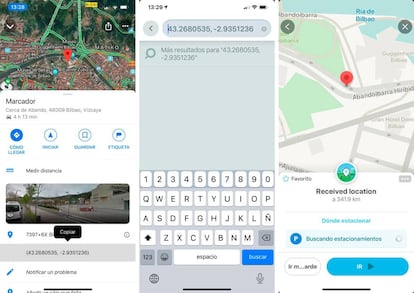 Pasar ubicación de Google Maps a Waze.