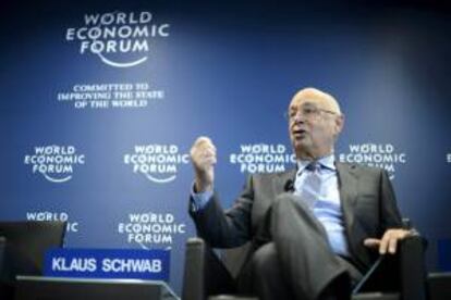 En la imagen, el fundador y presidente del Foro Económico Mundial, Klaus Schwab. EFE/Archivo