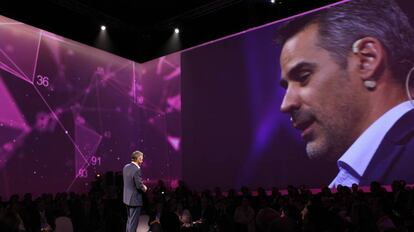 Luis García, director de tecnología del Banco Sabadell, durante su intervención