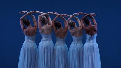 Una imagen del espectáculo del New York City Ballet en el Teatro Real de Madrid.